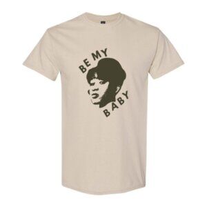 Be My Baby Vintage Style Creme Unisex T-Shirt